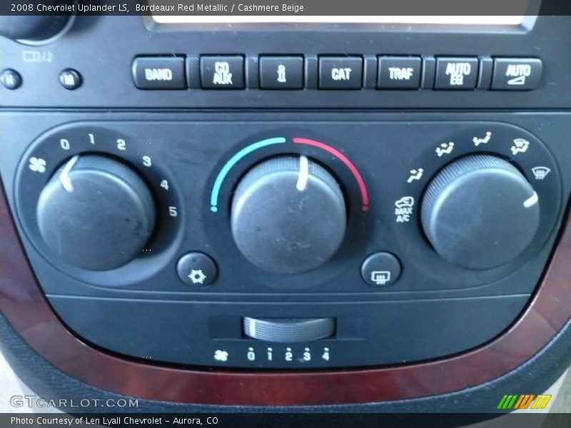 Bordeaux Red Metallic / Cashmere Beige 2008 Chevrolet Uplander LS