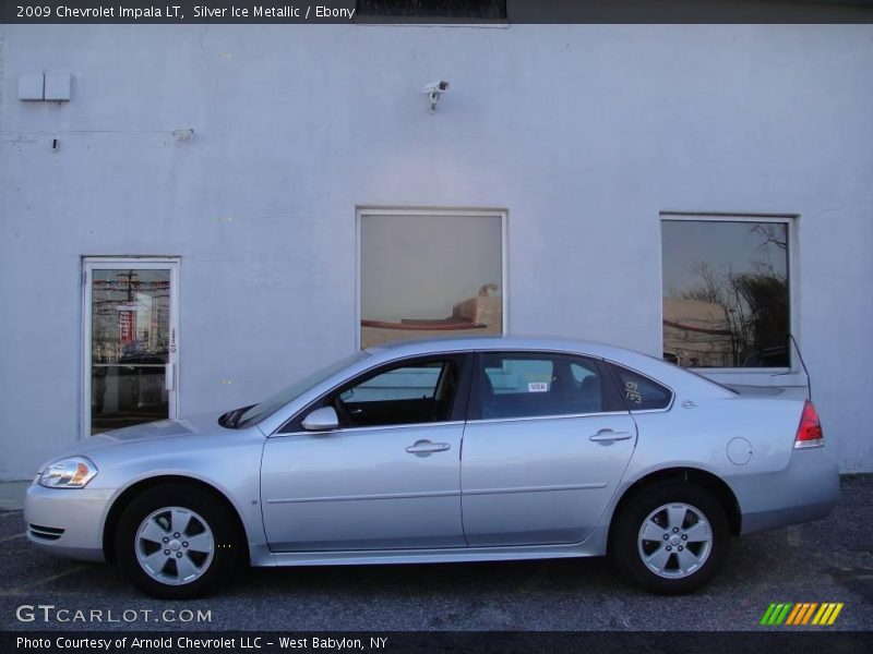 Silver Ice Metallic / Ebony 2009 Chevrolet Impala LT