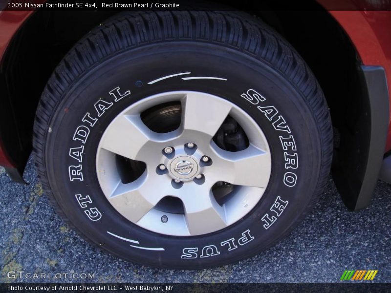 Red Brawn Pearl / Graphite 2005 Nissan Pathfinder SE 4x4