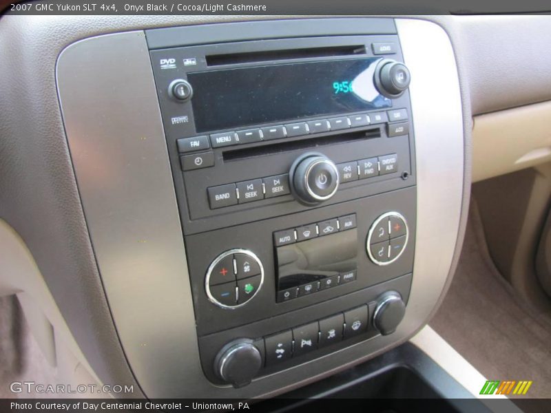 Onyx Black / Cocoa/Light Cashmere 2007 GMC Yukon SLT 4x4