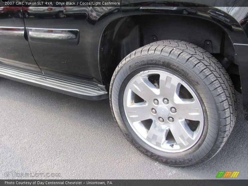 Onyx Black / Cocoa/Light Cashmere 2007 GMC Yukon SLT 4x4