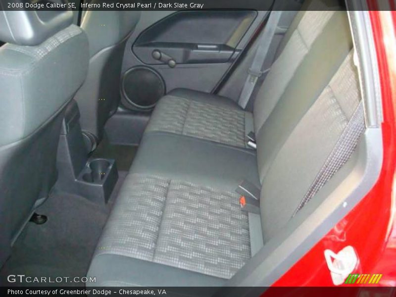 Inferno Red Crystal Pearl / Dark Slate Gray 2008 Dodge Caliber SE