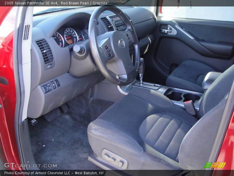 Red Brawn Pearl / Graphite 2005 Nissan Pathfinder SE 4x4