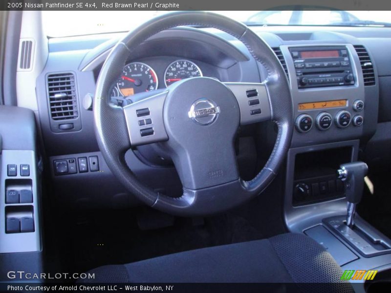 Red Brawn Pearl / Graphite 2005 Nissan Pathfinder SE 4x4