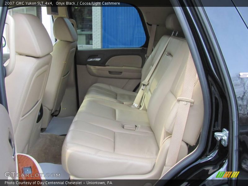 Onyx Black / Cocoa/Light Cashmere 2007 GMC Yukon SLT 4x4