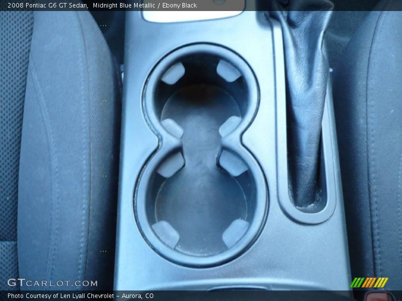 Midnight Blue Metallic / Ebony Black 2008 Pontiac G6 GT Sedan