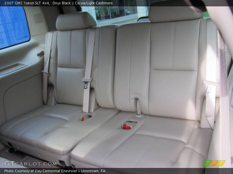 Onyx Black / Cocoa/Light Cashmere 2007 GMC Yukon SLT 4x4