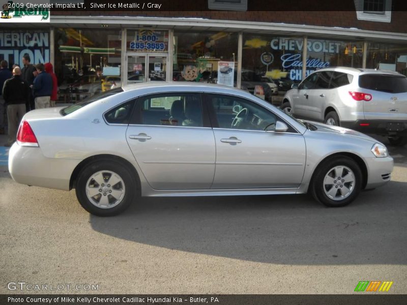 Silver Ice Metallic / Gray 2009 Chevrolet Impala LT