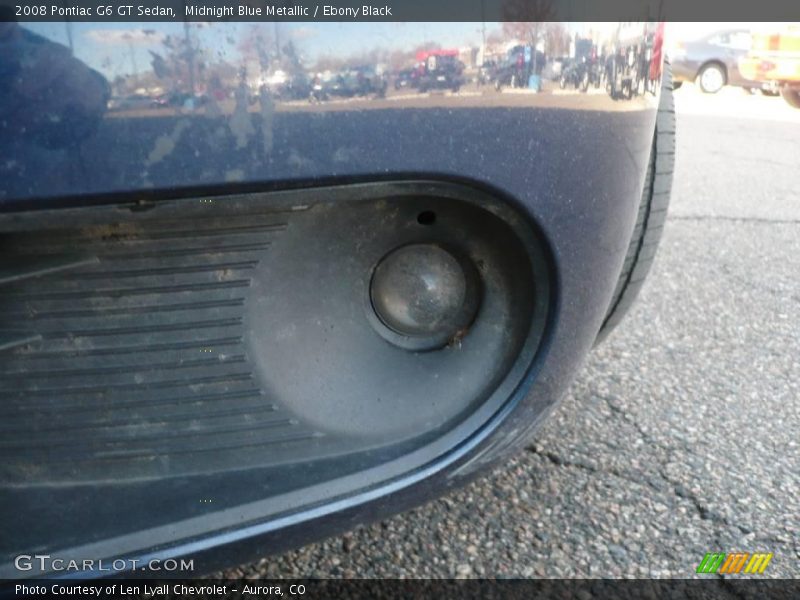 Midnight Blue Metallic / Ebony Black 2008 Pontiac G6 GT Sedan
