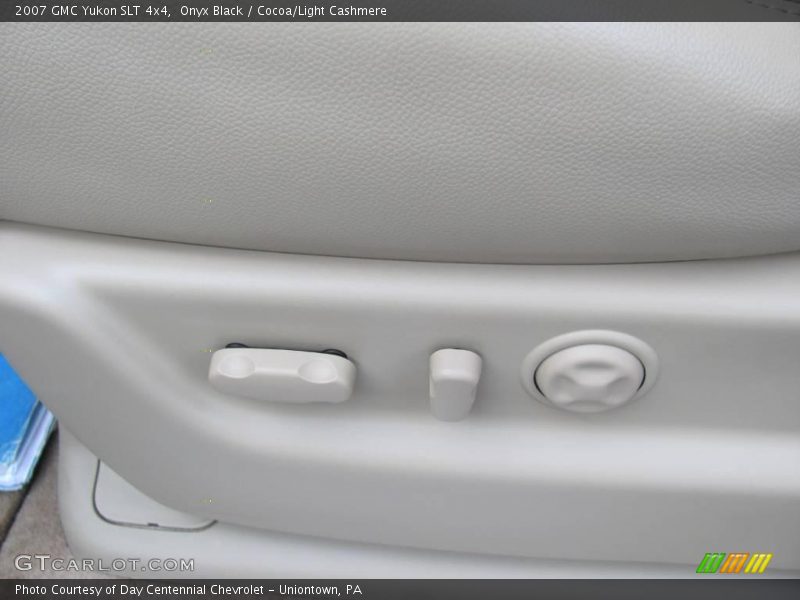 Onyx Black / Cocoa/Light Cashmere 2007 GMC Yukon SLT 4x4