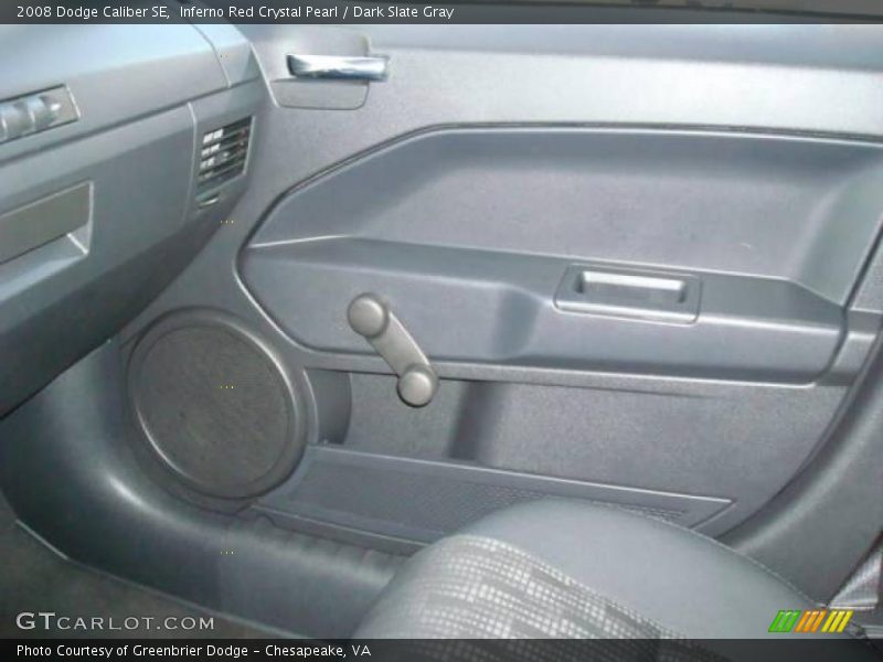 Inferno Red Crystal Pearl / Dark Slate Gray 2008 Dodge Caliber SE