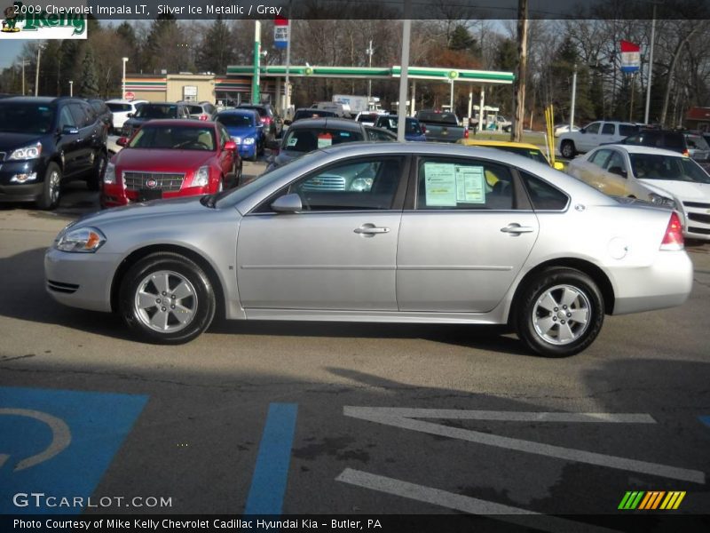 Silver Ice Metallic / Gray 2009 Chevrolet Impala LT