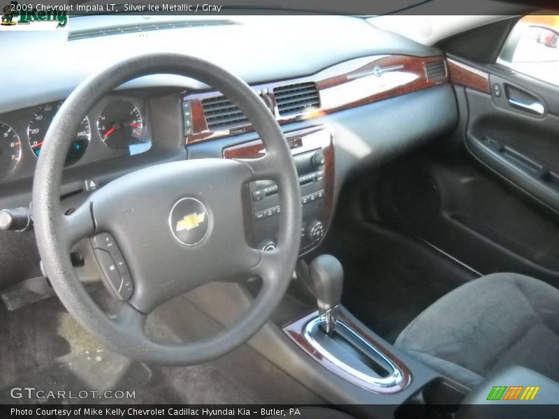 Silver Ice Metallic / Gray 2009 Chevrolet Impala LT