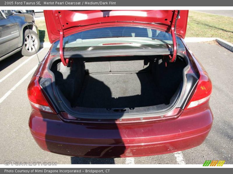 Merlot Pearl Clearcoat / Medium/Dark Flint 2005 Ford Taurus SE