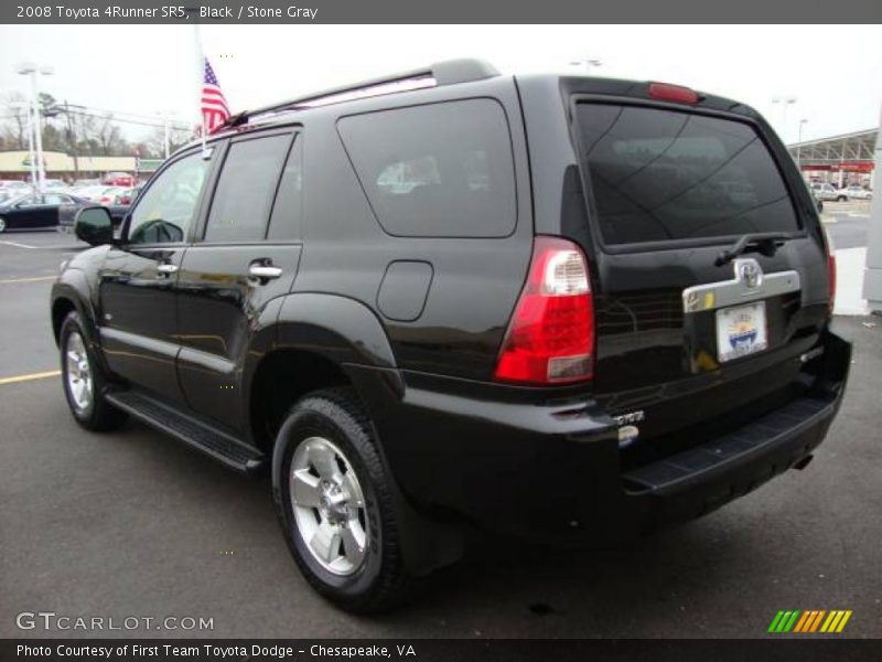 Black / Stone Gray 2008 Toyota 4Runner SR5