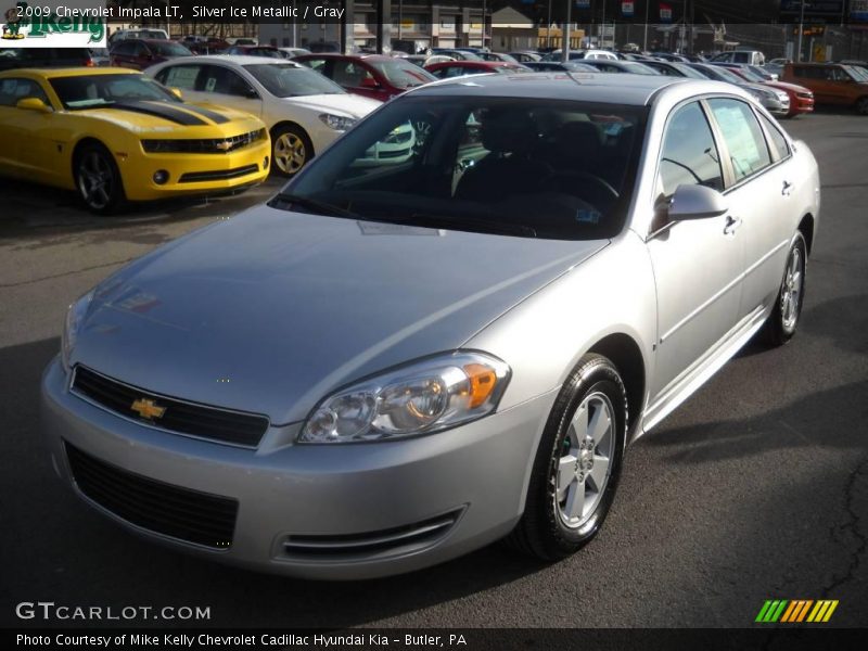 Silver Ice Metallic / Gray 2009 Chevrolet Impala LT