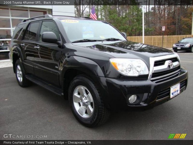 Black / Stone Gray 2008 Toyota 4Runner SR5