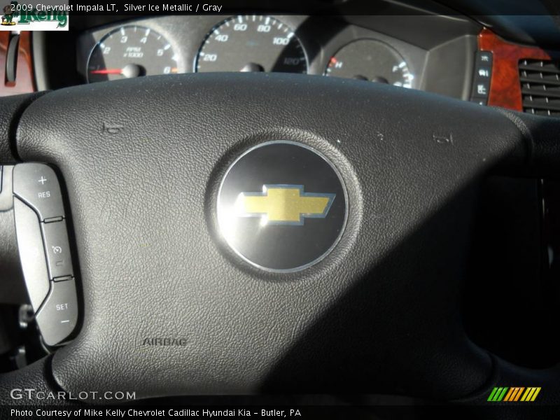 Silver Ice Metallic / Gray 2009 Chevrolet Impala LT