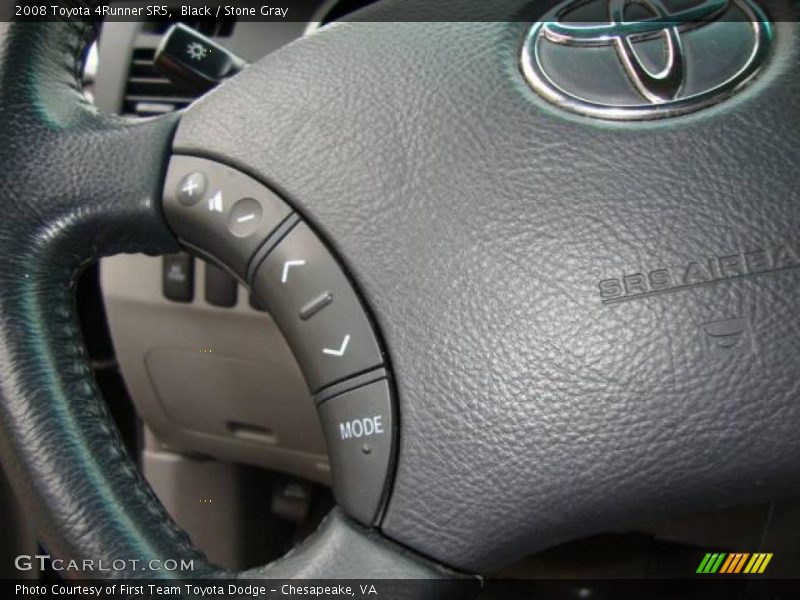 Black / Stone Gray 2008 Toyota 4Runner SR5