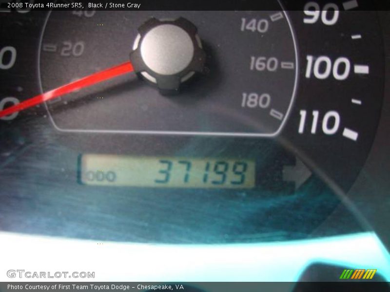 Black / Stone Gray 2008 Toyota 4Runner SR5