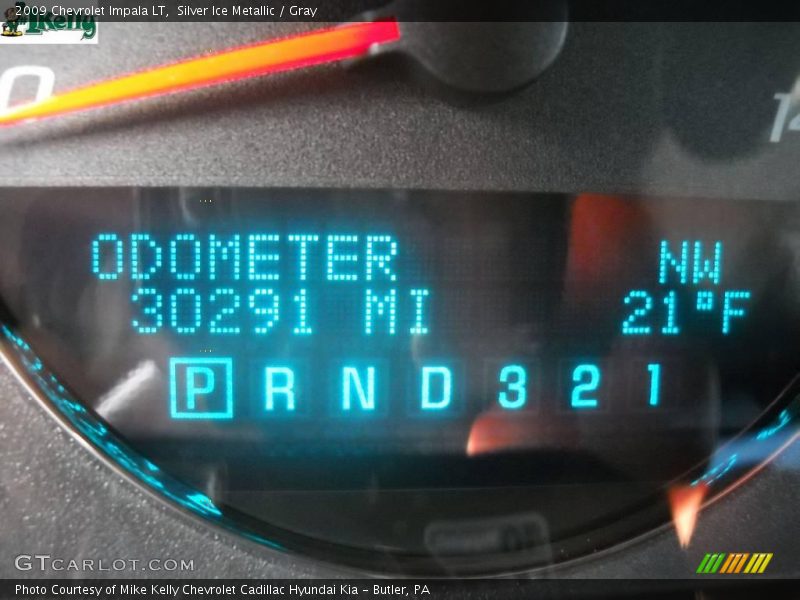 Silver Ice Metallic / Gray 2009 Chevrolet Impala LT