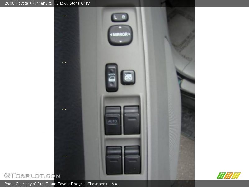 Black / Stone Gray 2008 Toyota 4Runner SR5