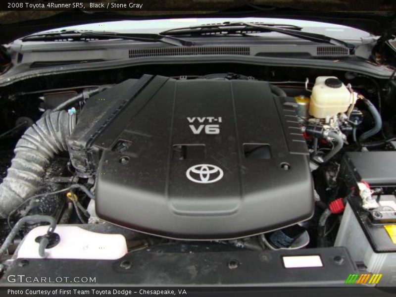 Black / Stone Gray 2008 Toyota 4Runner SR5