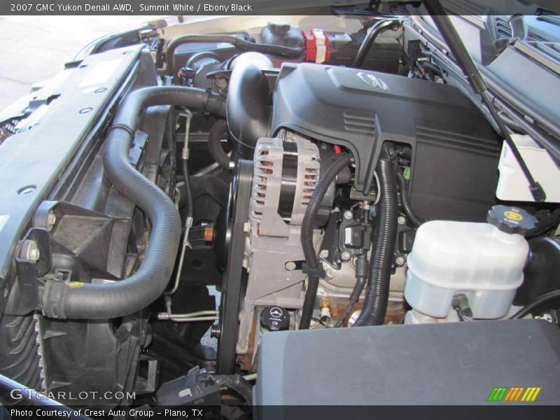 Summit White / Ebony Black 2007 GMC Yukon Denali AWD