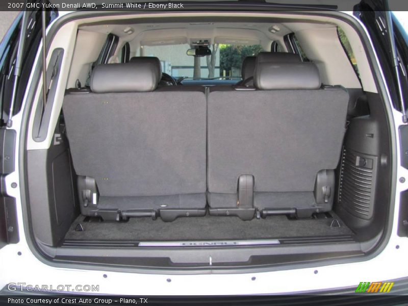 Summit White / Ebony Black 2007 GMC Yukon Denali AWD