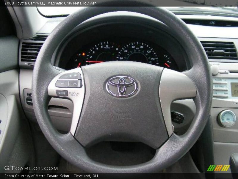 Magnetic Gray Metallic / Ash 2008 Toyota Camry LE