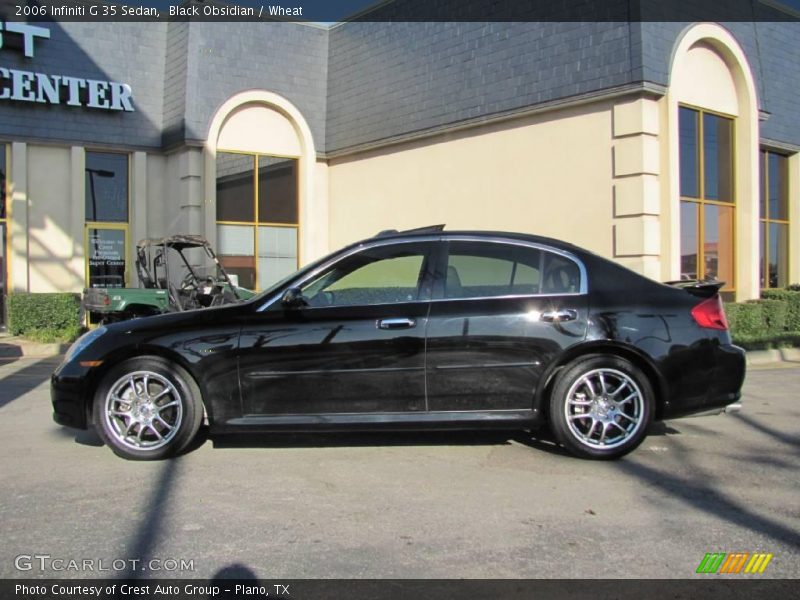 Black Obsidian / Wheat 2006 Infiniti G 35 Sedan