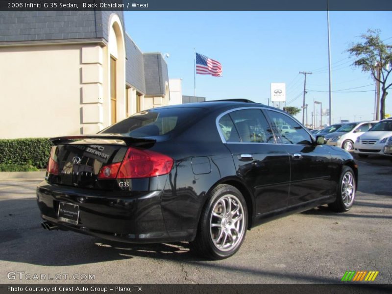 Black Obsidian / Wheat 2006 Infiniti G 35 Sedan