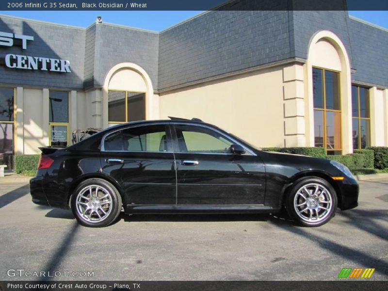Black Obsidian / Wheat 2006 Infiniti G 35 Sedan
