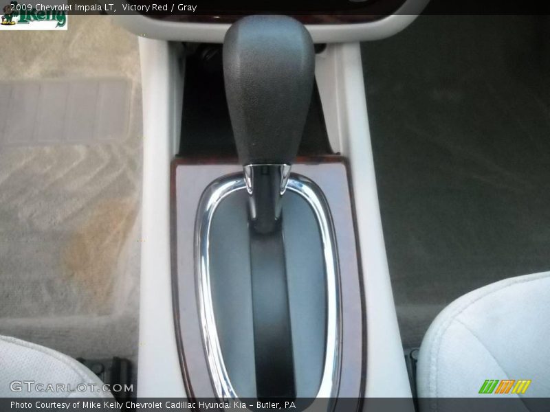 Victory Red / Gray 2009 Chevrolet Impala LT