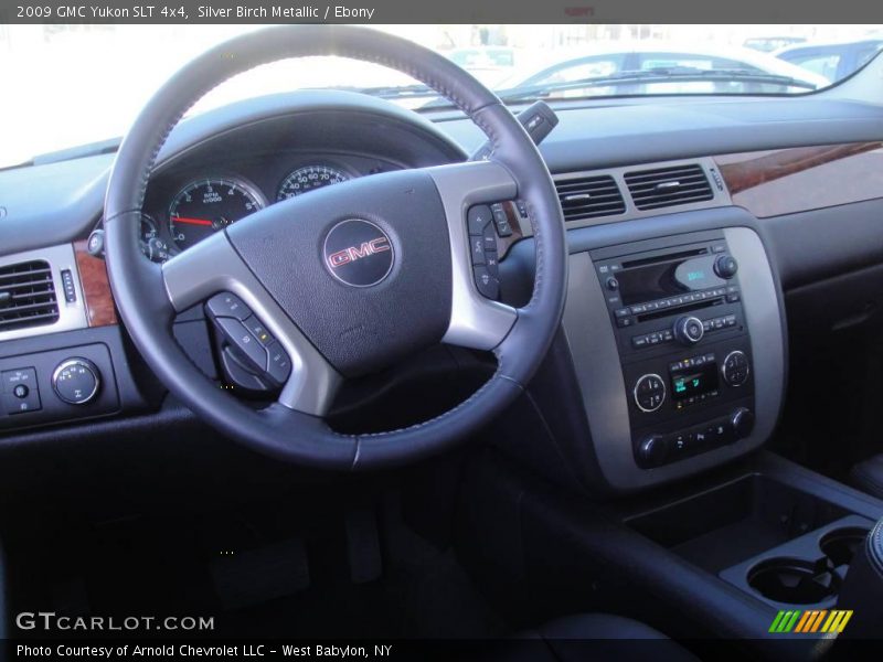 Silver Birch Metallic / Ebony 2009 GMC Yukon SLT 4x4