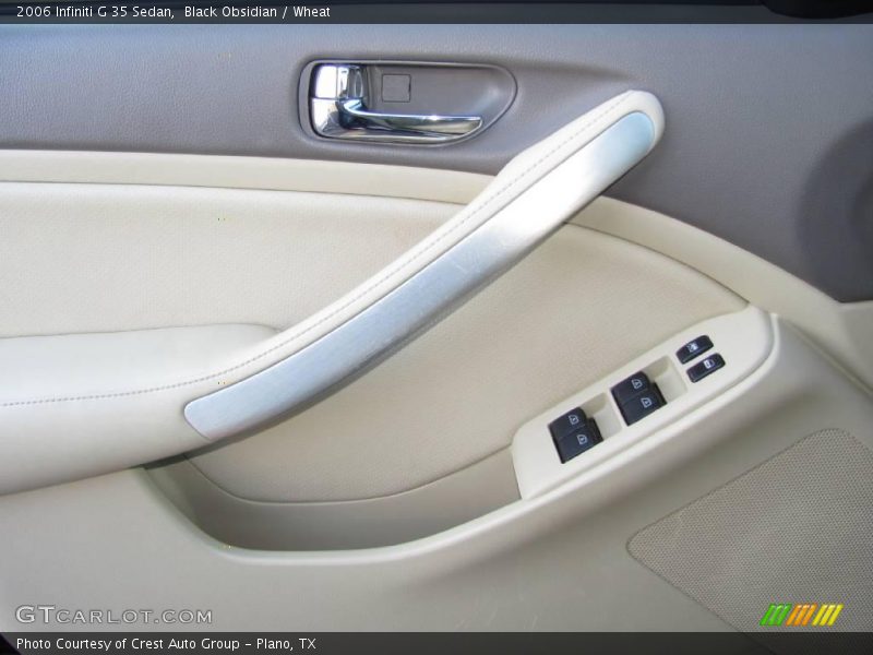 Black Obsidian / Wheat 2006 Infiniti G 35 Sedan
