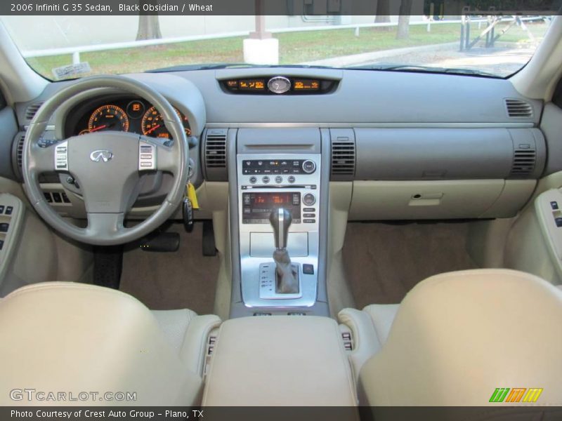 Black Obsidian / Wheat 2006 Infiniti G 35 Sedan