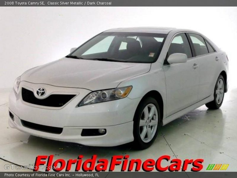 Classic Silver Metallic / Dark Charcoal 2008 Toyota Camry SE