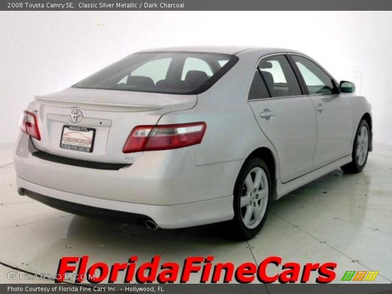 Classic Silver Metallic / Dark Charcoal 2008 Toyota Camry SE
