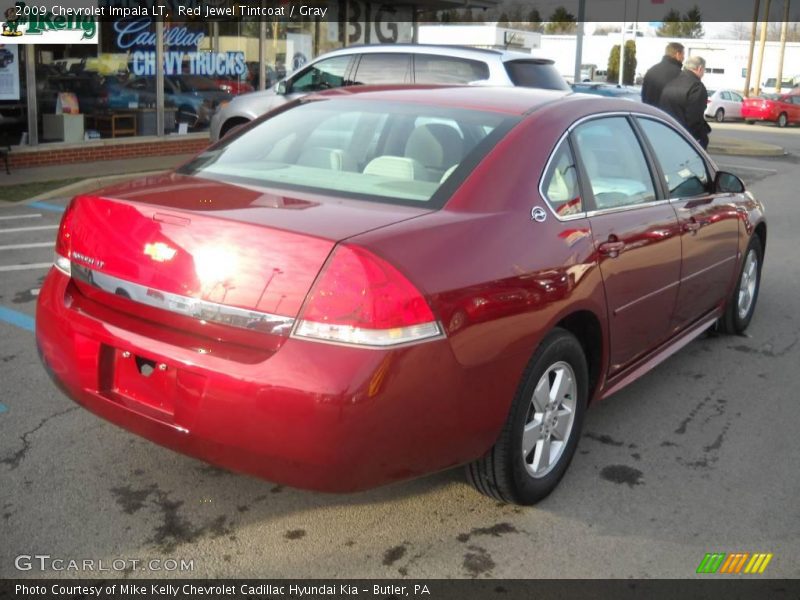Red Jewel Tintcoat / Gray 2009 Chevrolet Impala LT