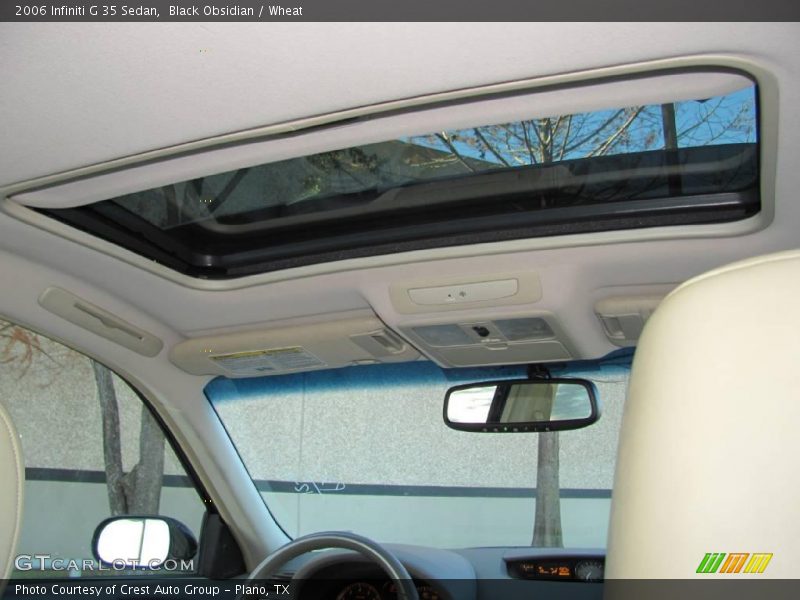 Black Obsidian / Wheat 2006 Infiniti G 35 Sedan