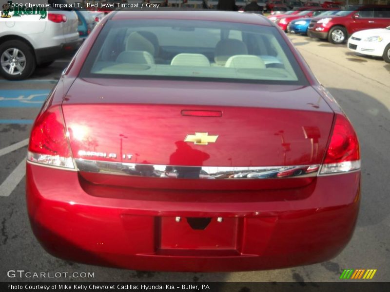 Red Jewel Tintcoat / Gray 2009 Chevrolet Impala LT