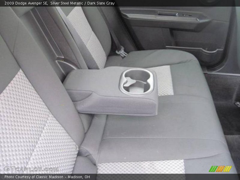Silver Steel Metallic / Dark Slate Gray 2009 Dodge Avenger SE