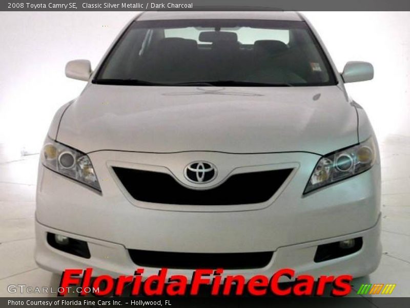 Classic Silver Metallic / Dark Charcoal 2008 Toyota Camry SE