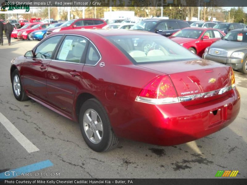 Red Jewel Tintcoat / Gray 2009 Chevrolet Impala LT