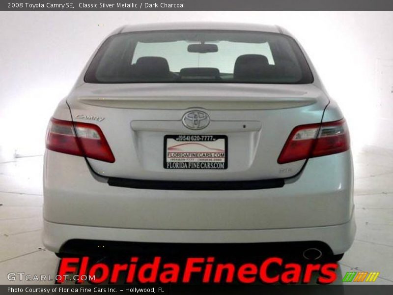 Classic Silver Metallic / Dark Charcoal 2008 Toyota Camry SE