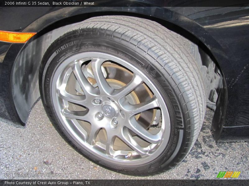 Black Obsidian / Wheat 2006 Infiniti G 35 Sedan