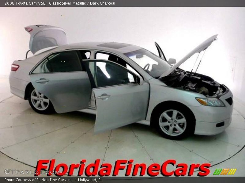 Classic Silver Metallic / Dark Charcoal 2008 Toyota Camry SE