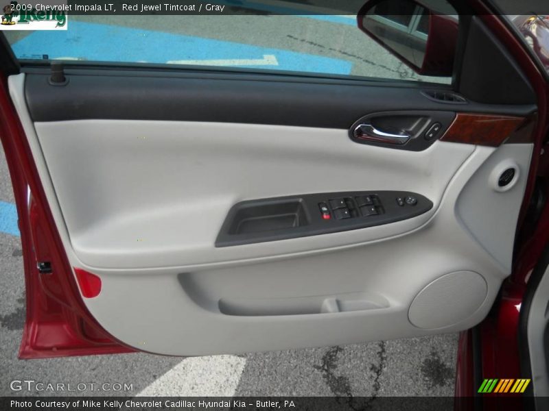 Red Jewel Tintcoat / Gray 2009 Chevrolet Impala LT