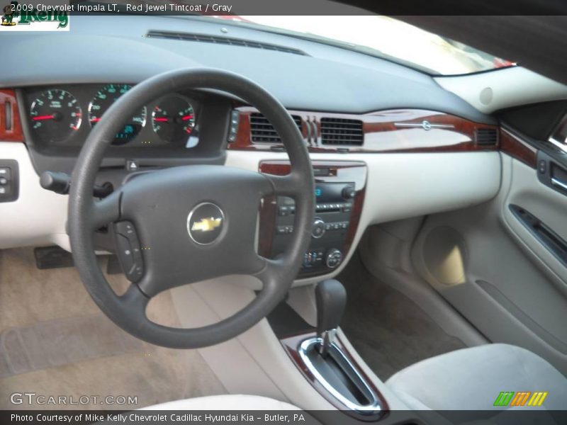 Red Jewel Tintcoat / Gray 2009 Chevrolet Impala LT